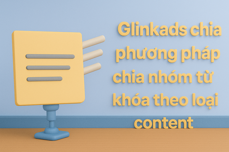 Cách chia nhóm từ khóa theo loại content chuẩn SEO Glinkads