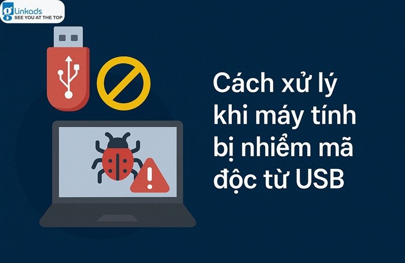 Cách xử lý khi máy tính bị nhiễm mã độc từ USB