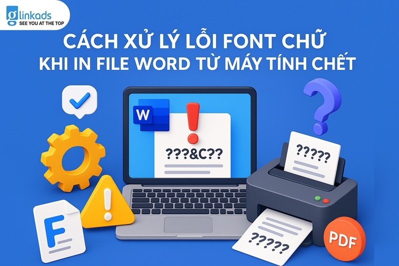 Cách xử lý lỗi font chữ khi in file Word từ máy tính chi tiết