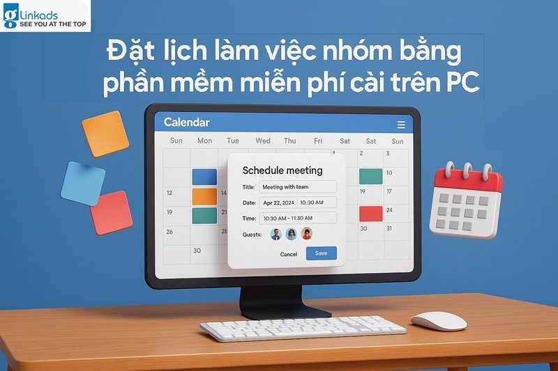 Đặt lịch làm việc nhóm bằng phần mềm miễn phí cài trên PC