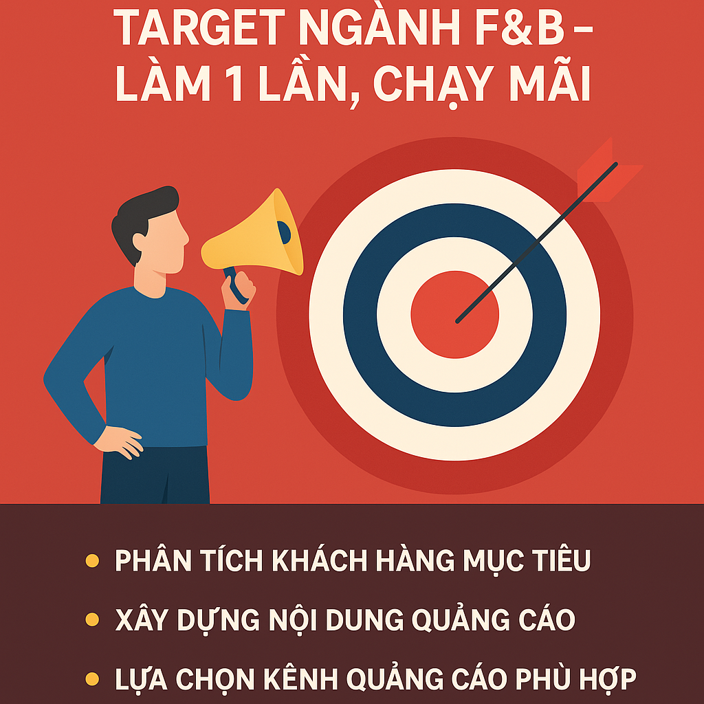 Glinkads Chia Sẻ Công Thức Target Ngành F&B – Làm 1 Lần, Chạy Mãi
