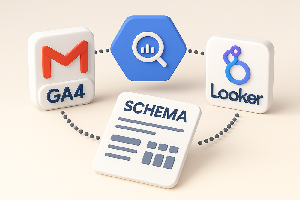 Hướng Dẫn Gắn Dữ Liệu Cấu Trúc (Schema) Từ GA4 Sang Hệ Thống Looker