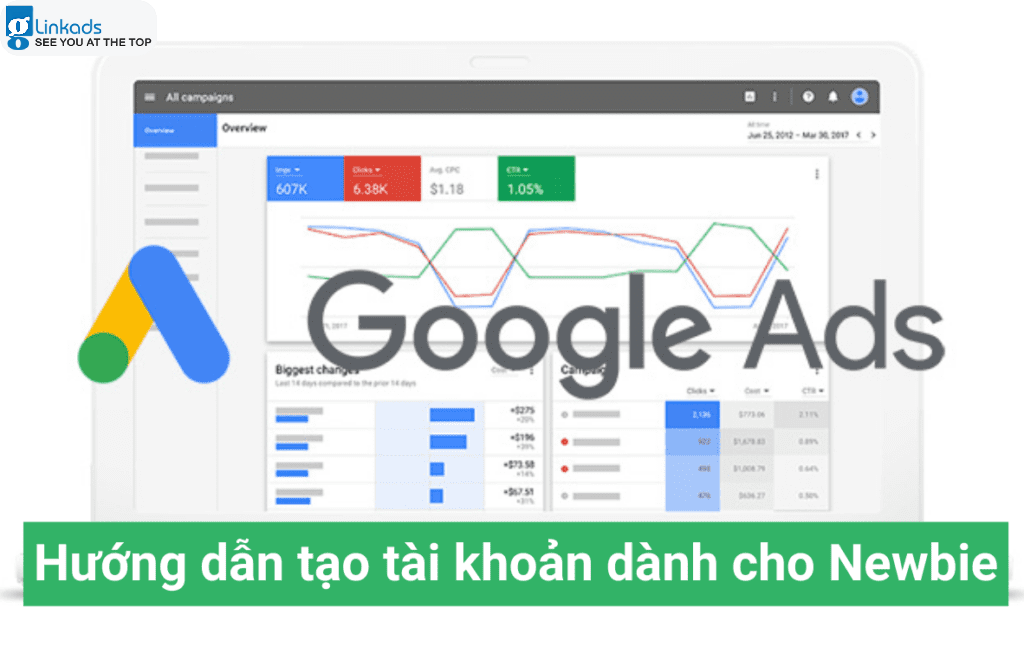 Hướng Dẫn Tạo Tài Khoản Google Ads Đơn Giản Nhất Cho Người Mới