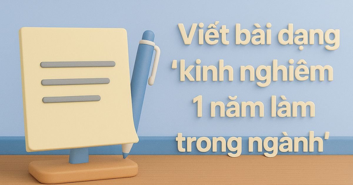 Kinh nghiệm 1 năm làm quảng cáo Digital Marketing thực tế