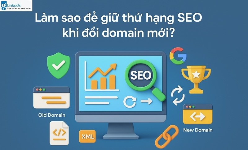 Làm sao để giữ thứ hạng SEO khi đổi domain mới hiệu quả?